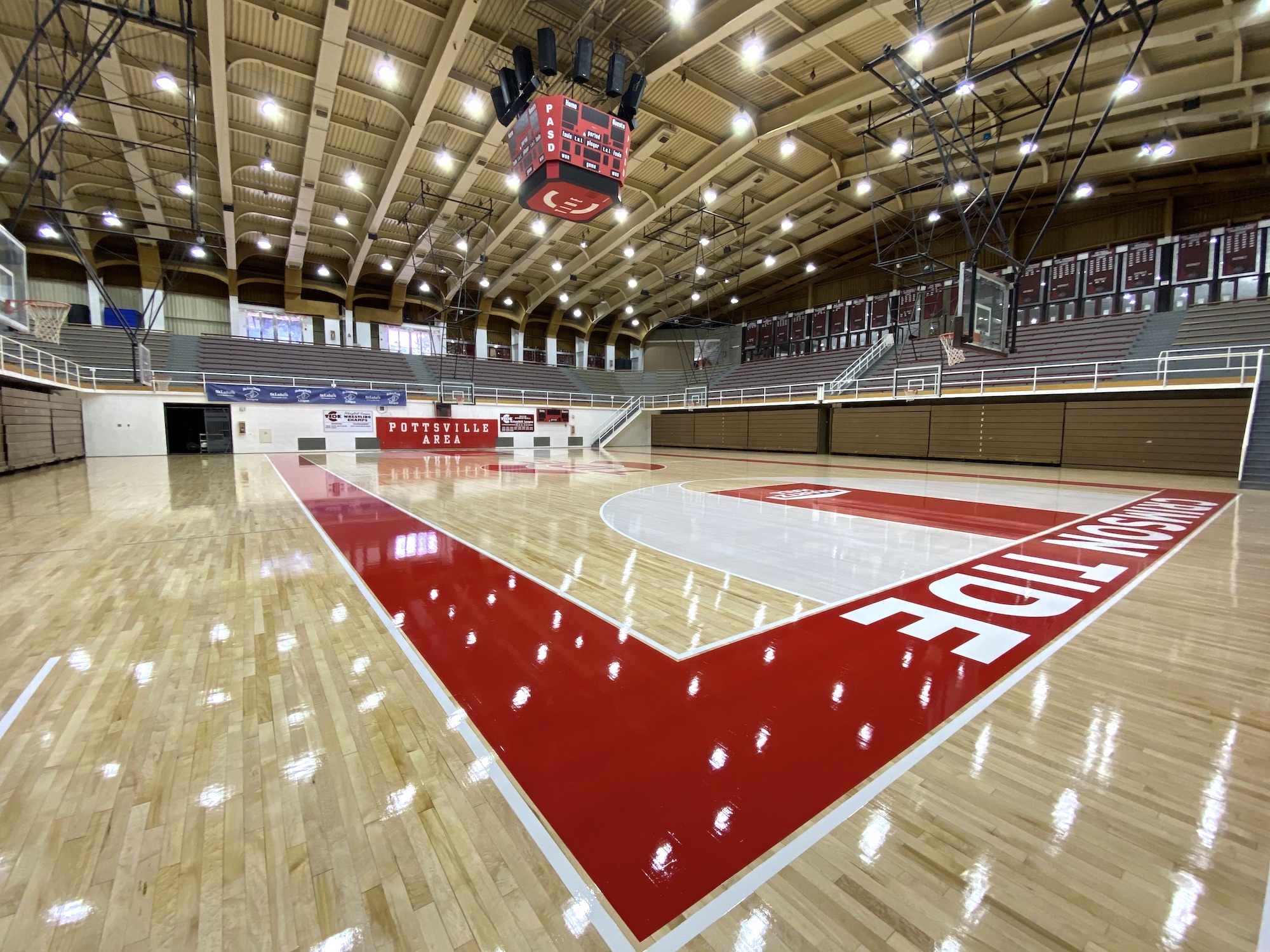 Pottsville Area Martz Hall Gymnasium