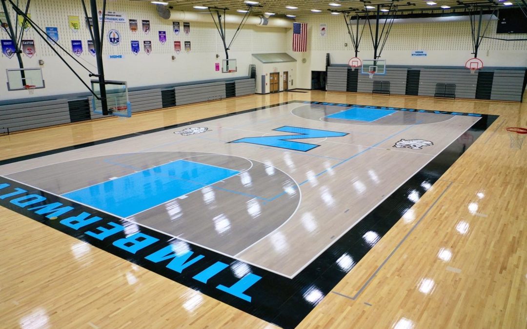 East Stroudsburg North High School’s New Gym Floor | Miller Sports