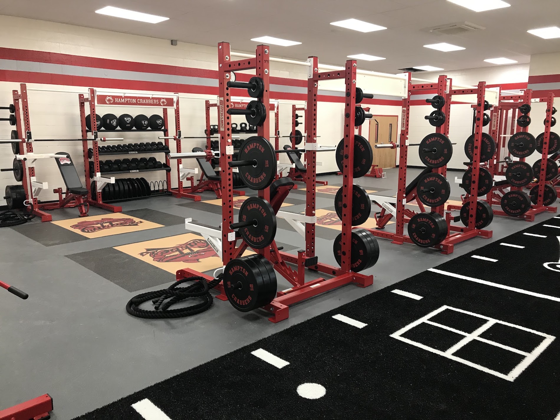 Hampton High Schools Fitness Center Renovation Miller Sports