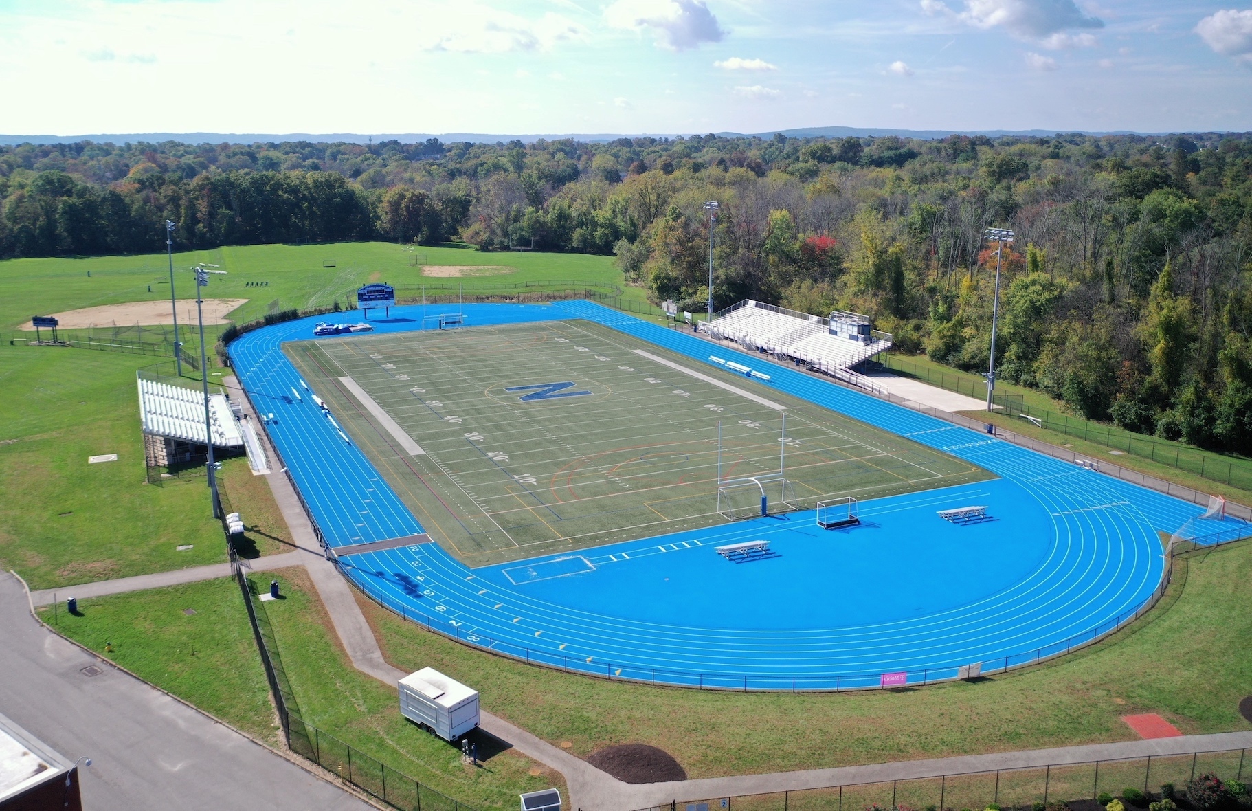 Cheyney University Outdoor Recreation Courts