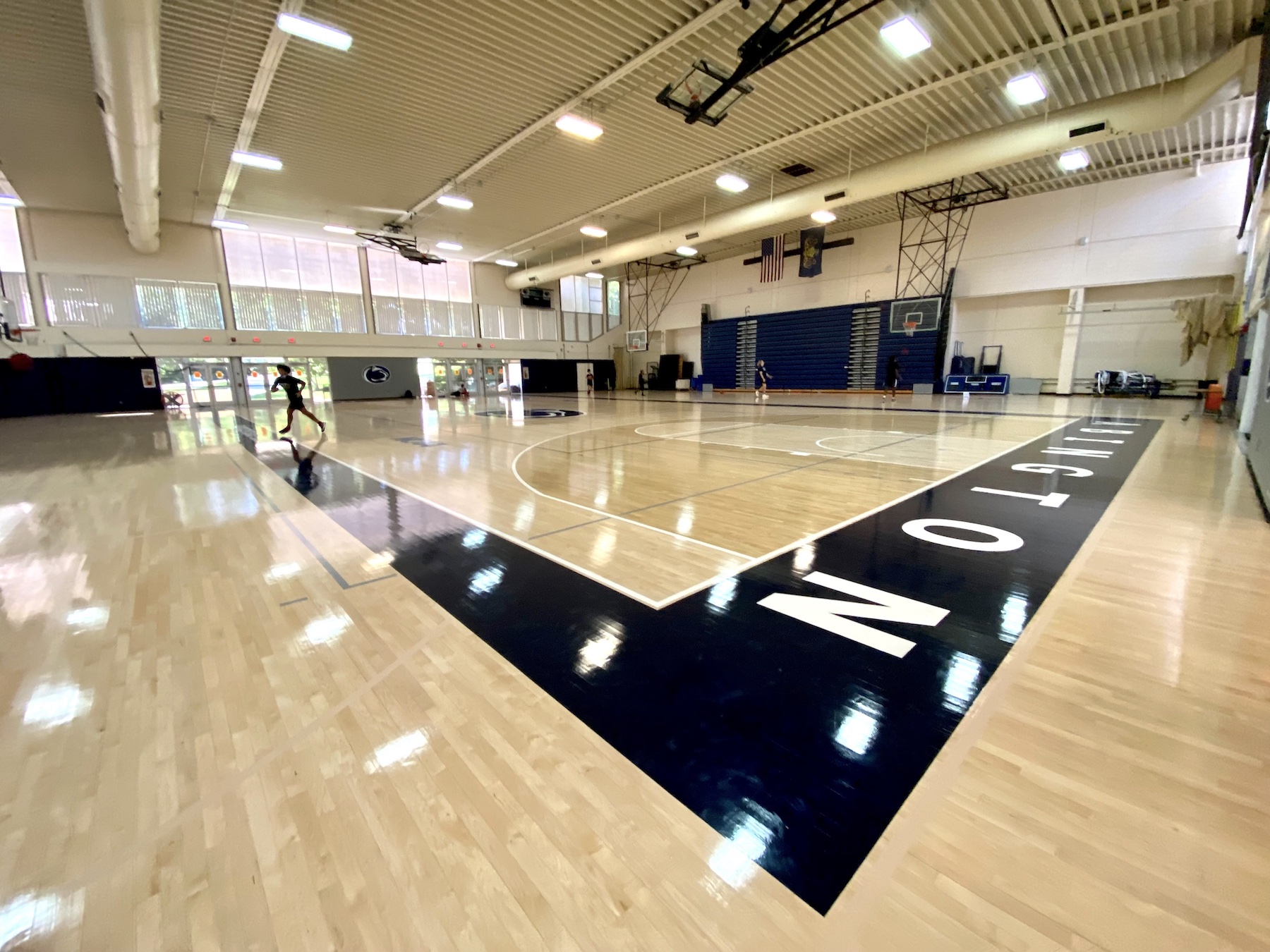Penn State Abington's New Gymnasium Flooring Miller Sports