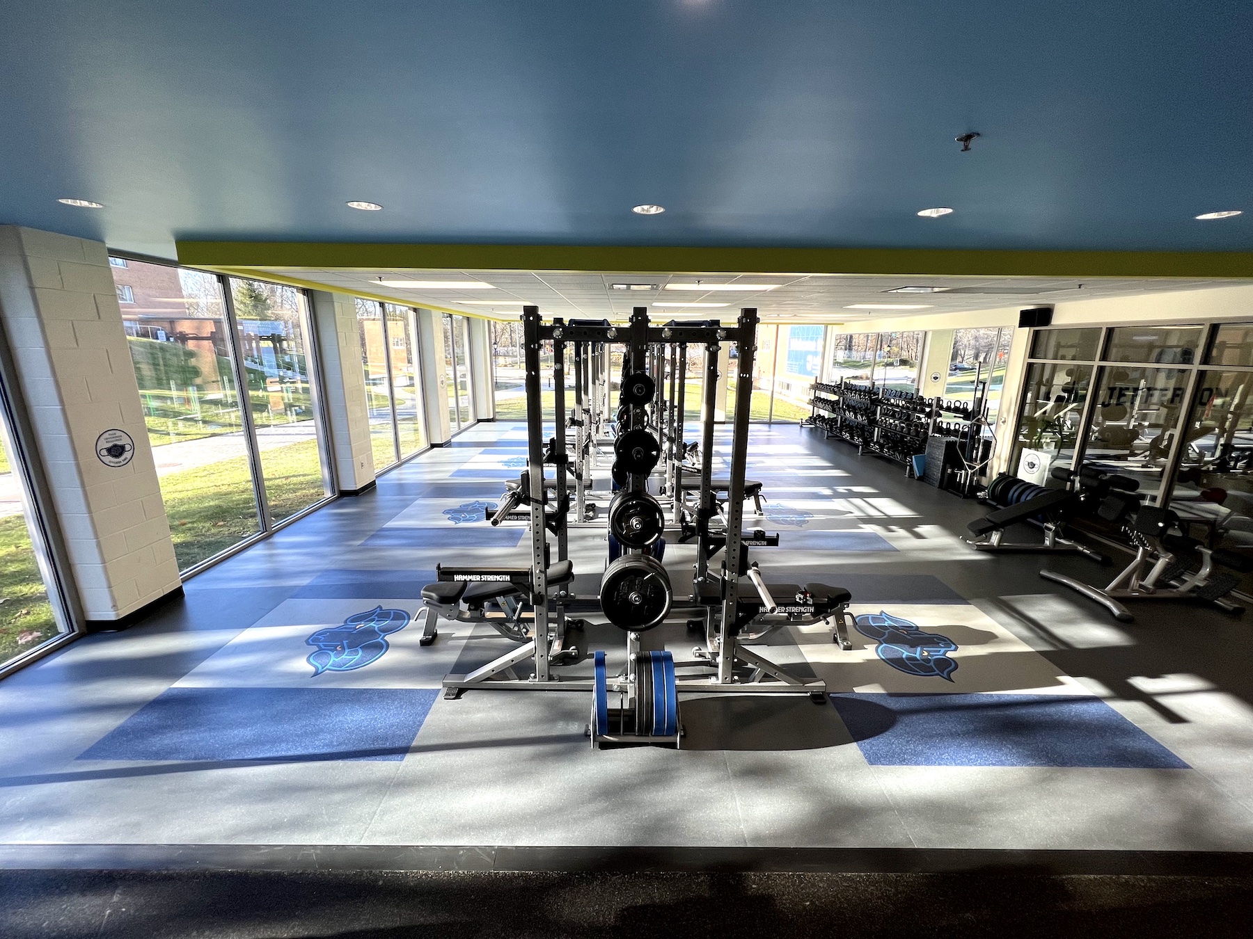 Thomas Jefferson University s New Fitness Center Turf Miller Sports Thomas Jefferson University s New Fitness Center Turf Miller Sports
