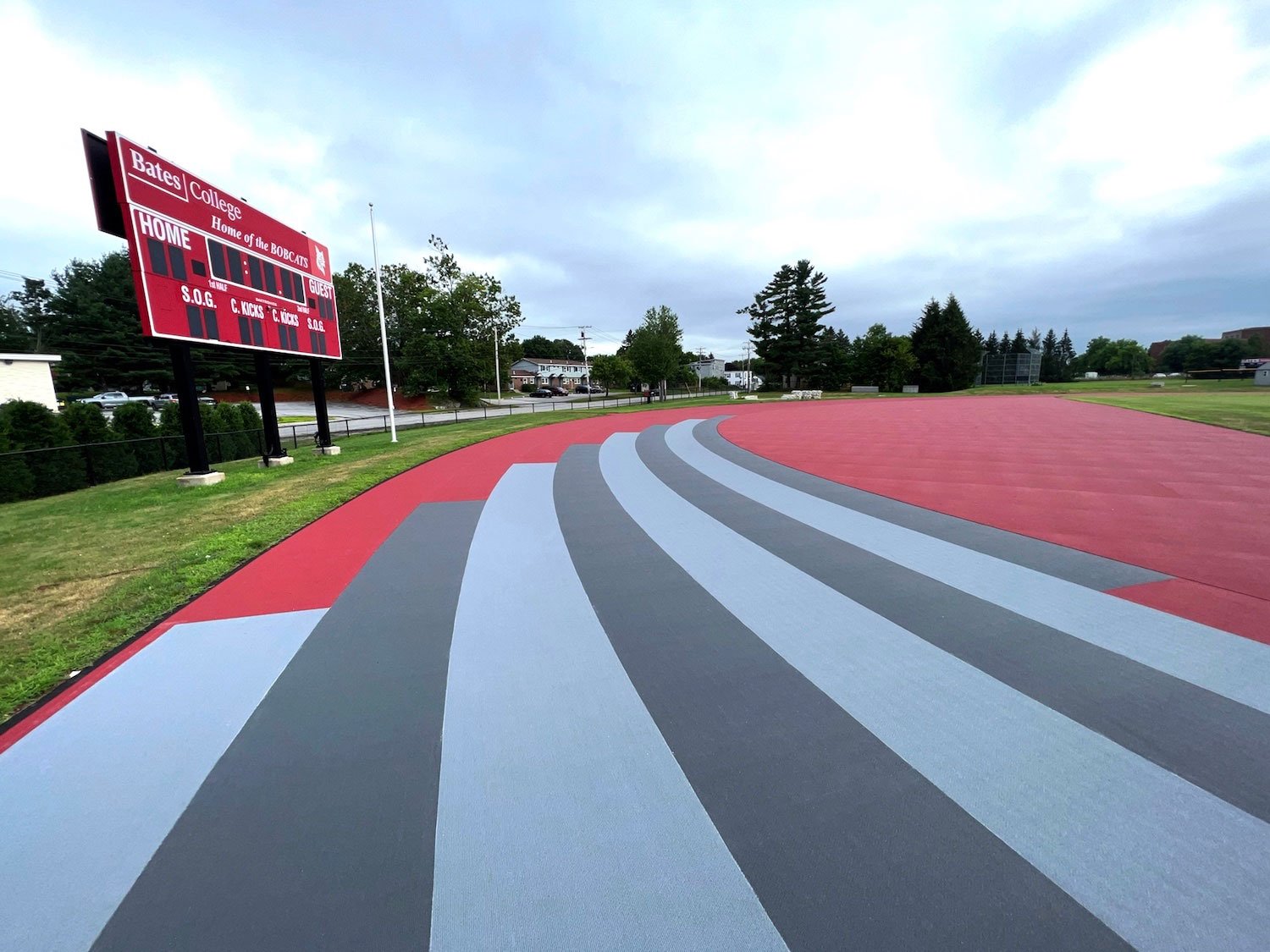 Mondo Track Installation at Bates College | Miller Sports