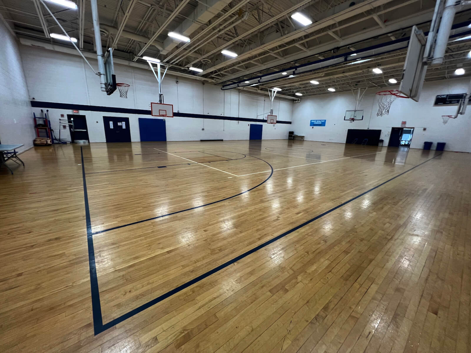 Walnut Street YMCA Gymnasium Transformation