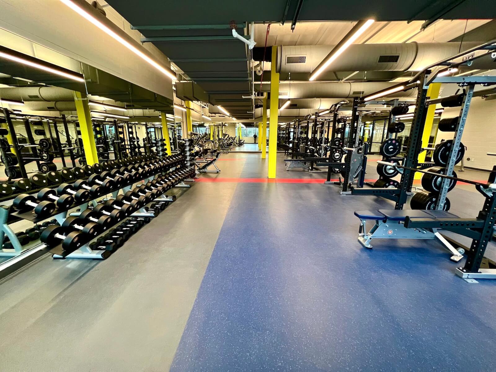 Williamson College of Trades Weight Room