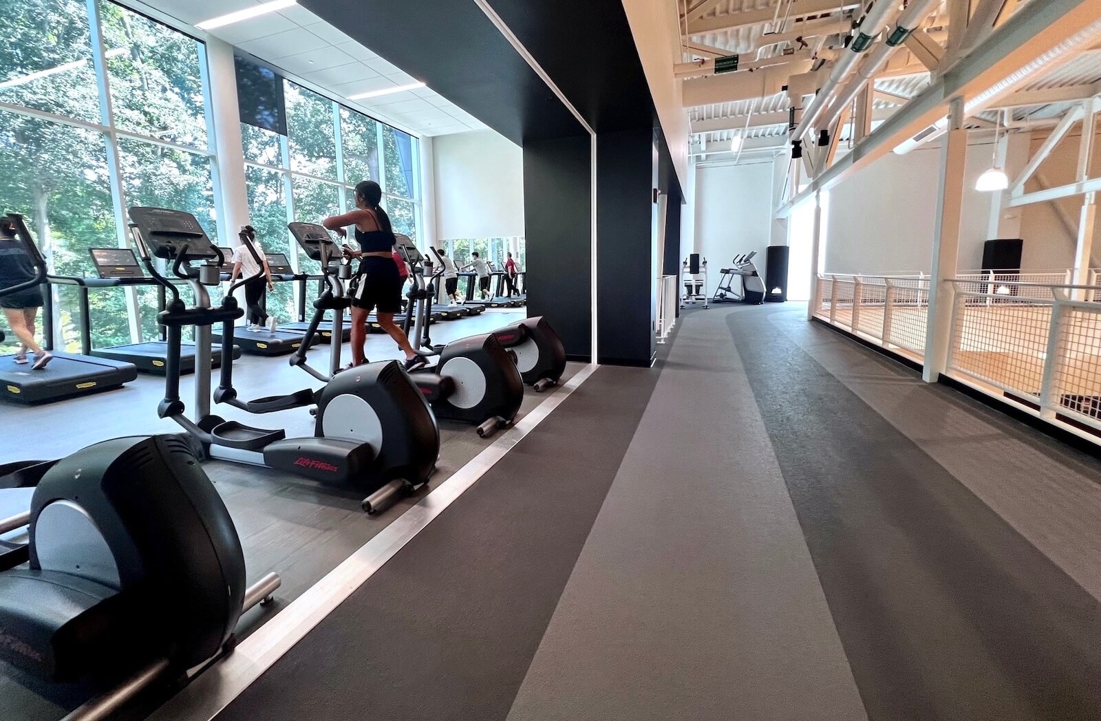 Johns Hopkins University Fitness Flooring Renovation