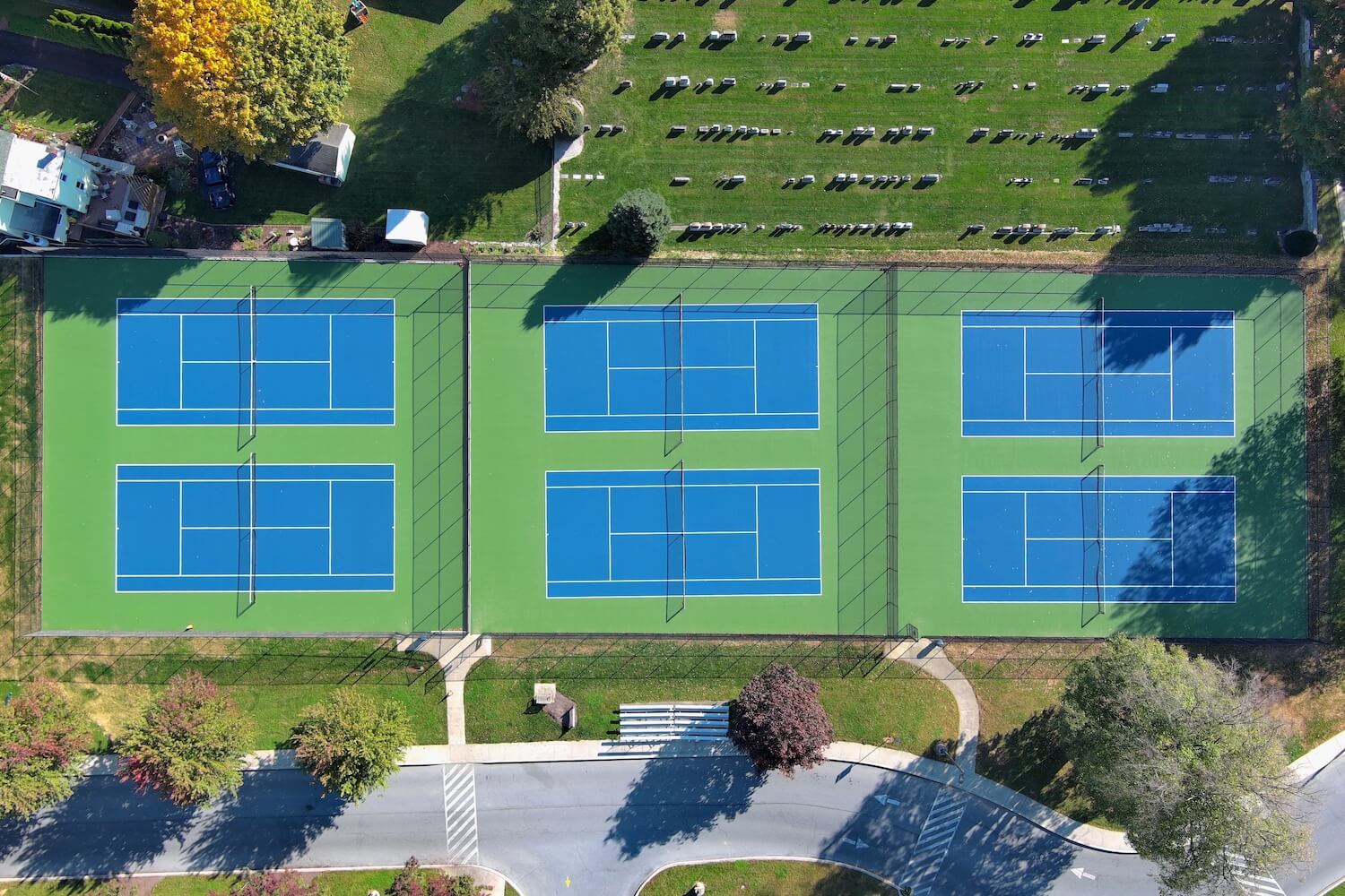 Warwick High School Tennis Court Renovation