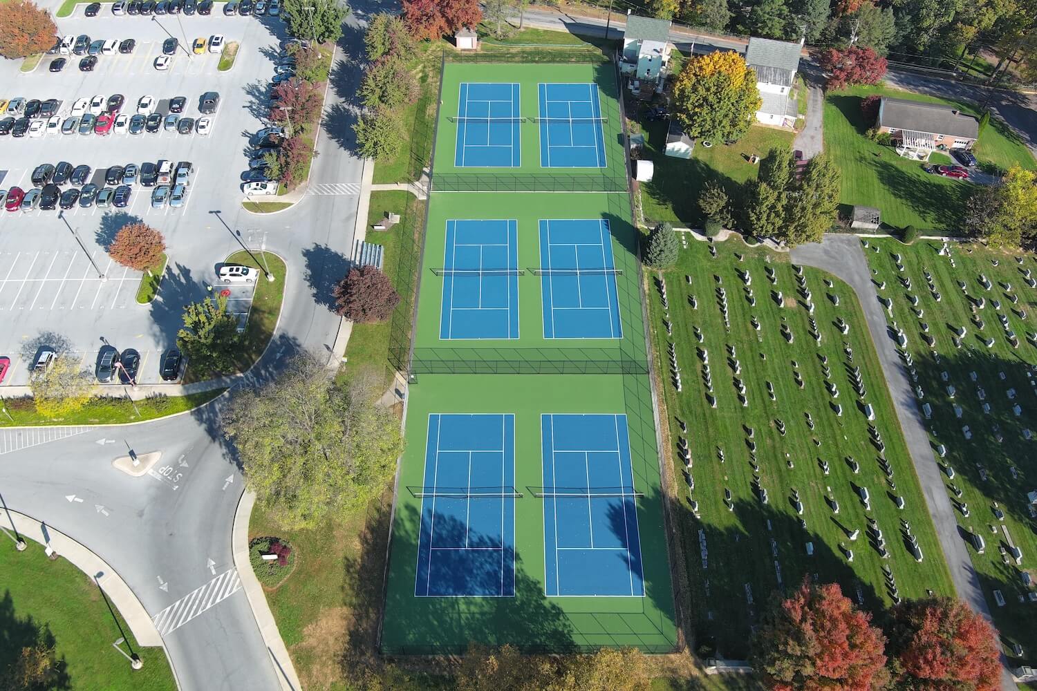Warwick High School Tennis Court Renovation