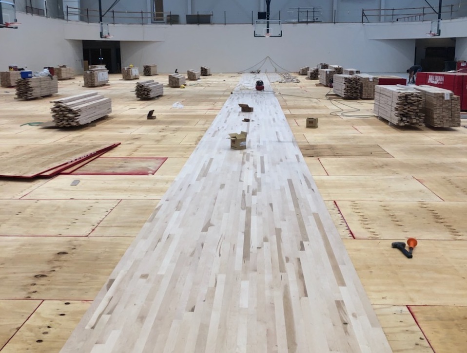 Replacing A Hardwood Gym Floor