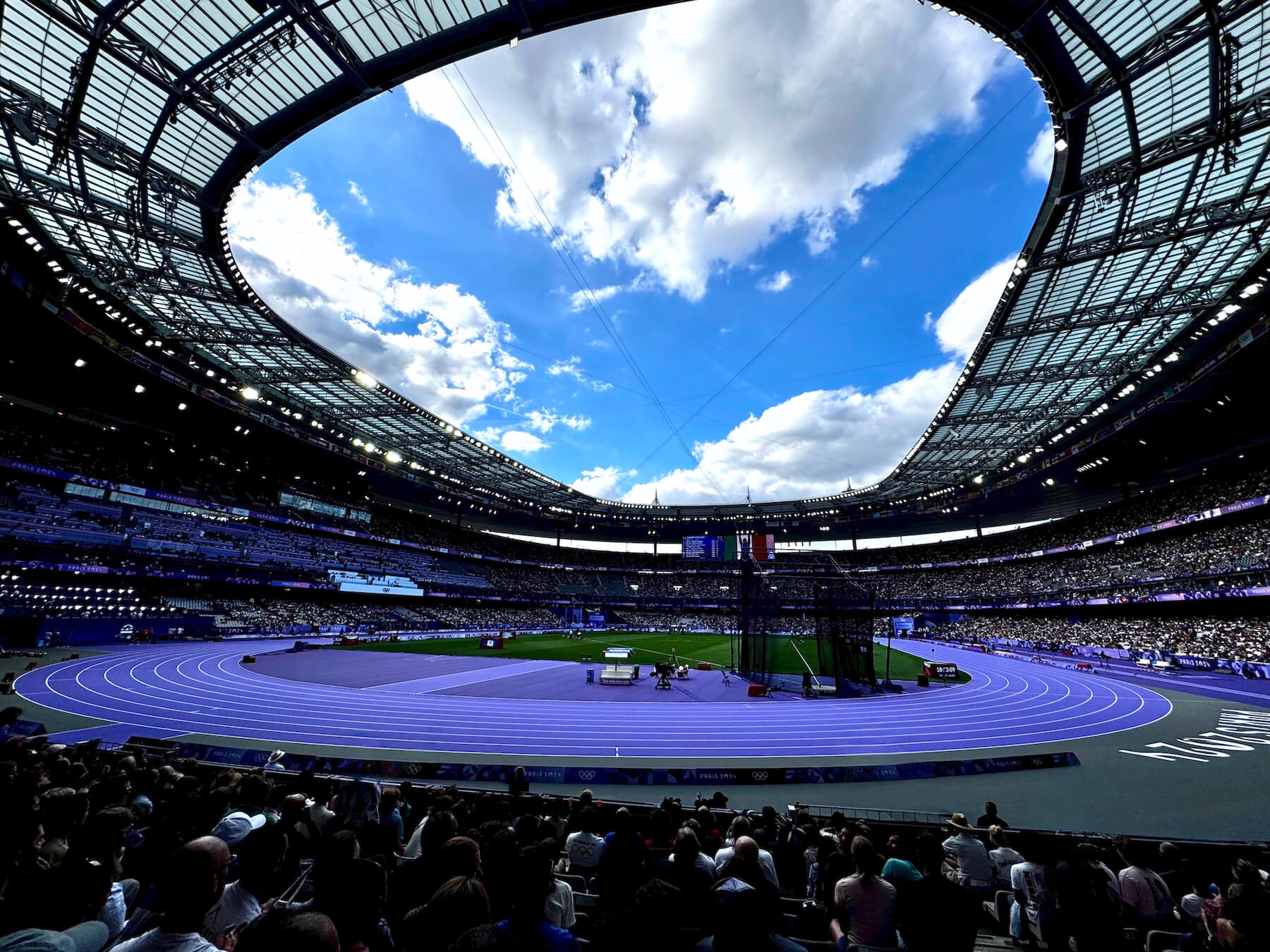 Paris Olympic Track Mondo Purple