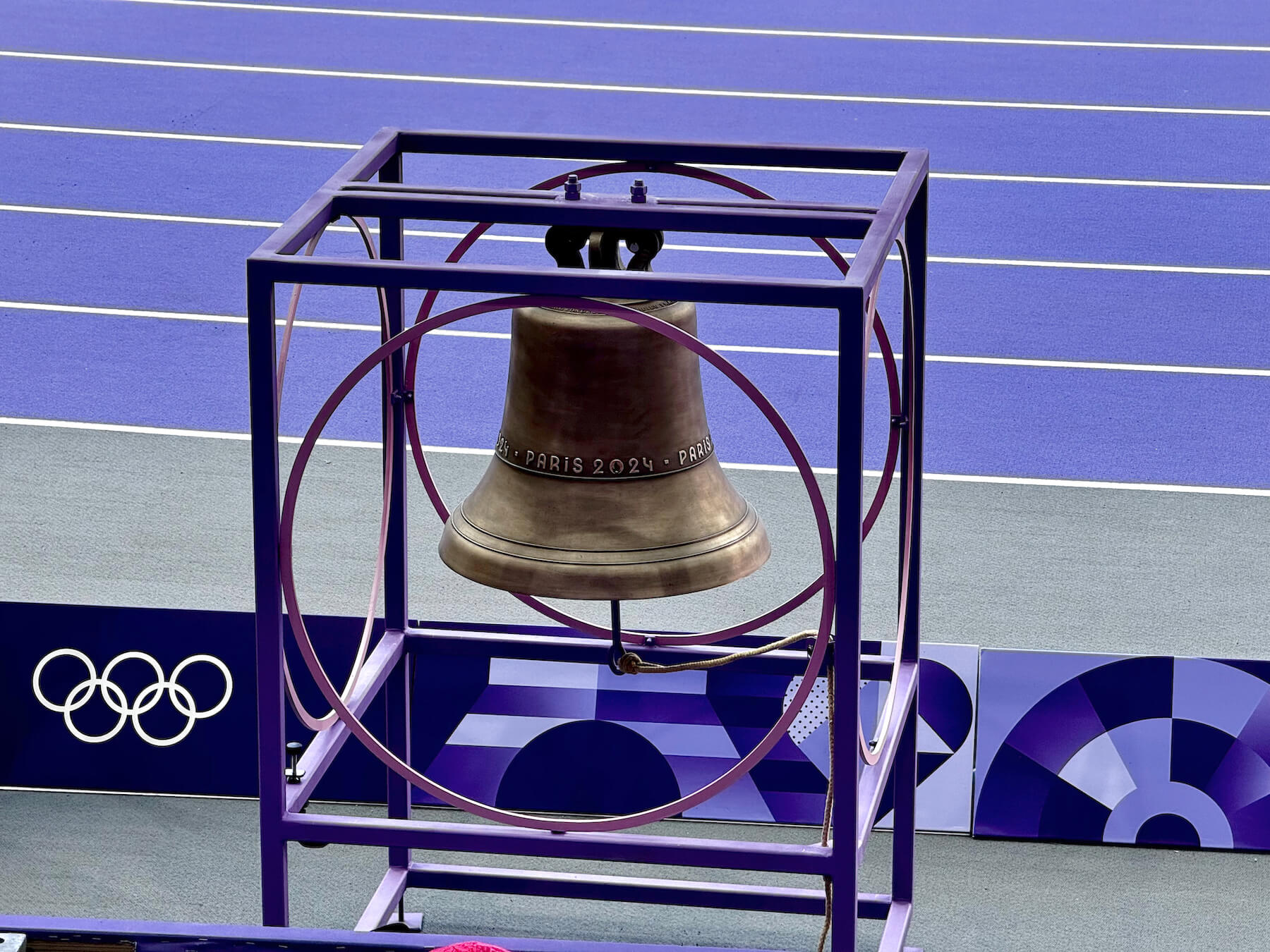 Paris Olympic Track 2024 Bell