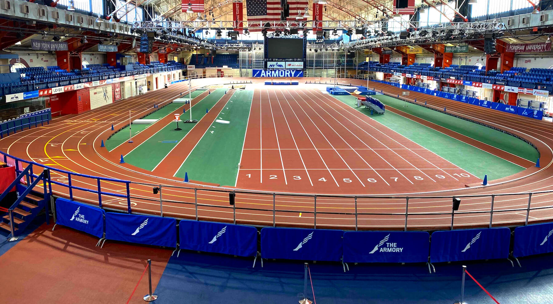 The NYC Armory Track Renovation