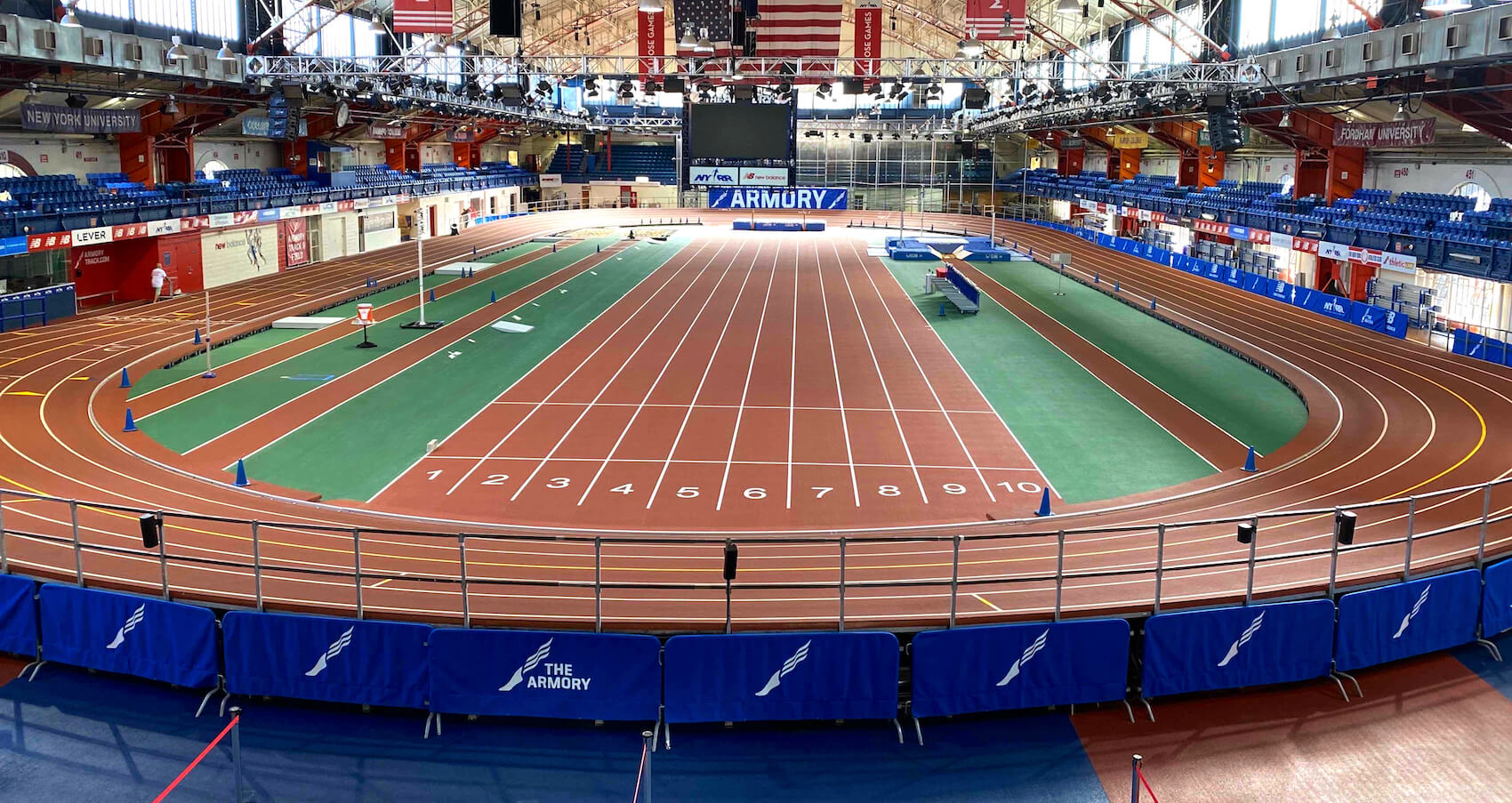 The NYC Armory Track Renovation