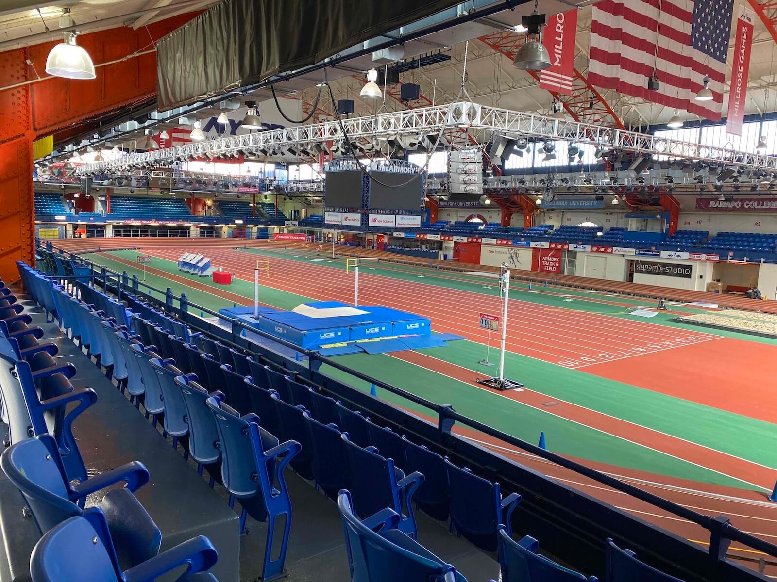 The NYC Armory Track Renovation