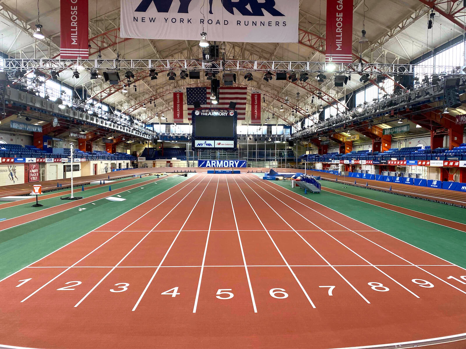 The NYC Armory Track Renovation