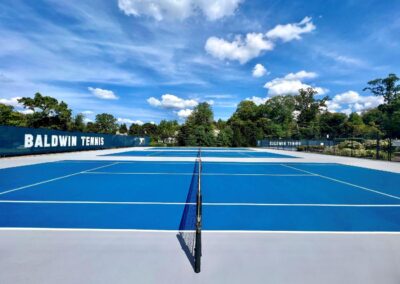 The Baldwin School Tennis Court Renovation
