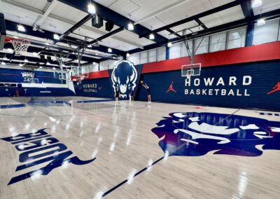 Howard University Gymnasium Floor Renovation