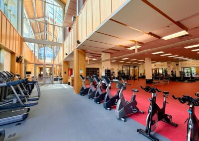 Haverford College Weight Room Flooring